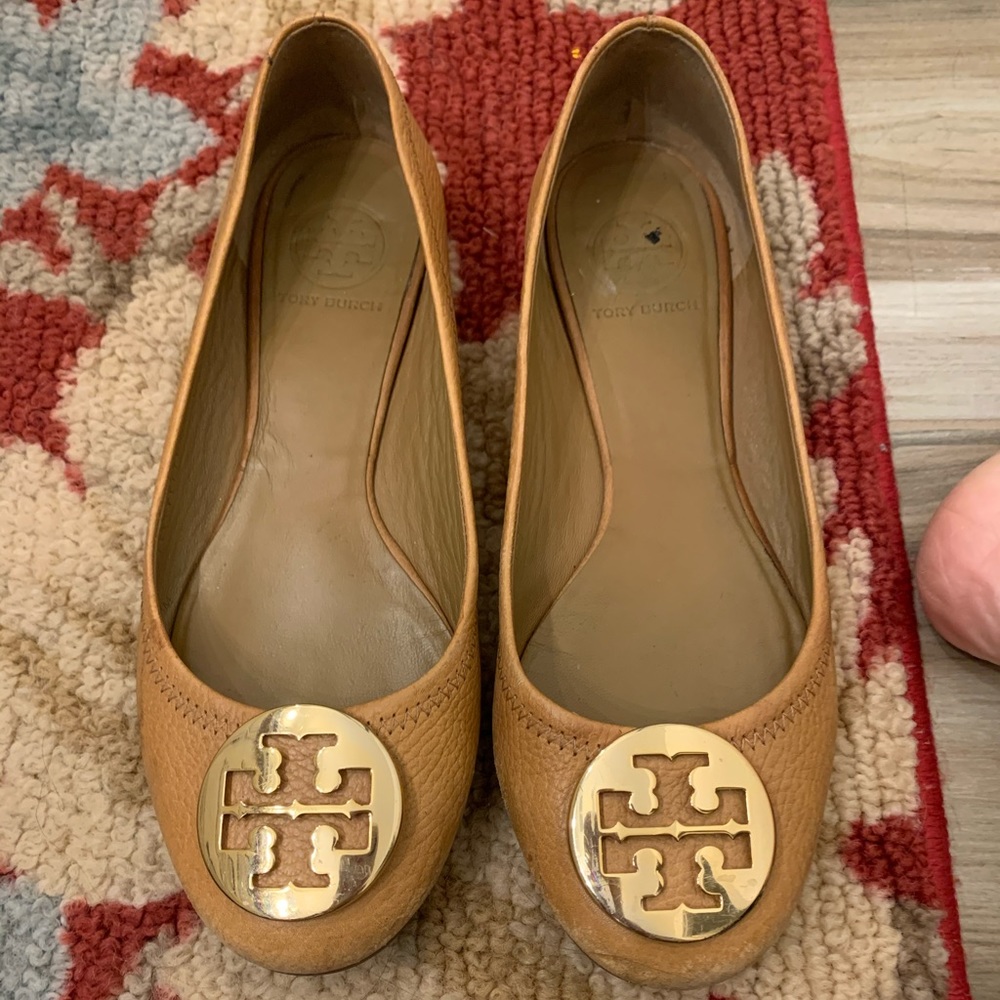 Tory Burch Tan size 8 flats